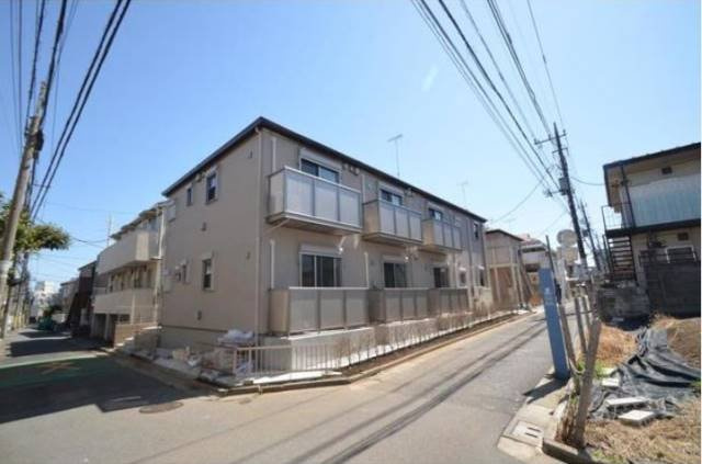 中野区大和町１丁目のアパートの外観|外はこのようになっています