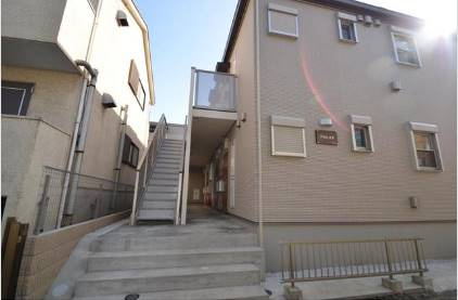 中野区大和町１丁目のアパートのエントランス|落ち着いたエントランスです
