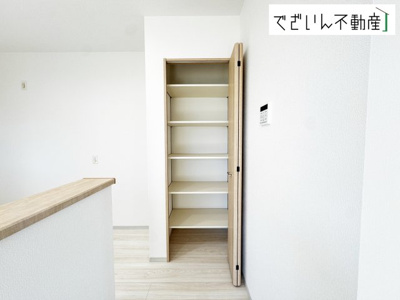 【収納】 | いろどりアイタウン上里町金久保  新築住宅 | 現地(2025年11月撮影)