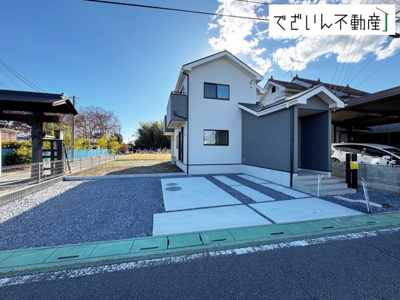 【前面道路含む現地写真】 | いろどりアイタウン上里町金久保  新築住宅 | 現地(2025年11月撮影)