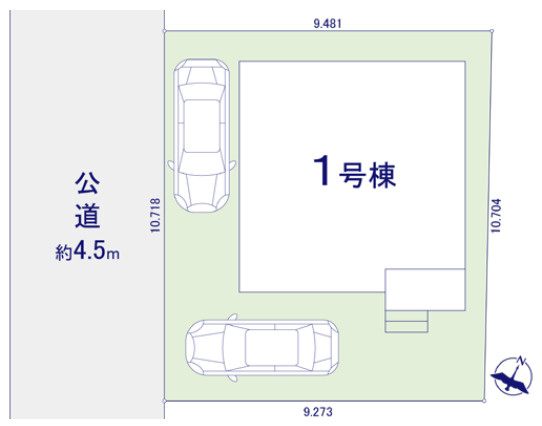 【区画図】 | KIP桶川市上日出谷3期　ZutPLUS　新築戸建　全1棟　1号棟