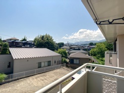 ディアコートKのバルコニー