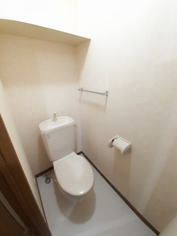 ポラリス壱番館のトイレ|嬉しい温水洗浄便座付き♪