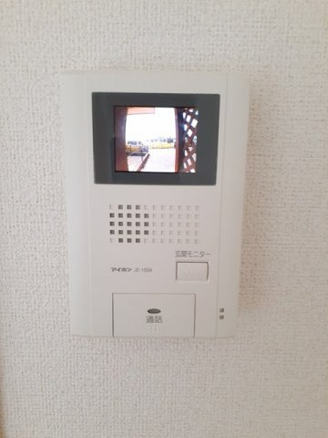 ピースフル・コートのセキュリティ|TVモニター付きで安心です☆