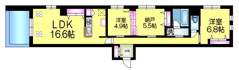レガリアの間取り