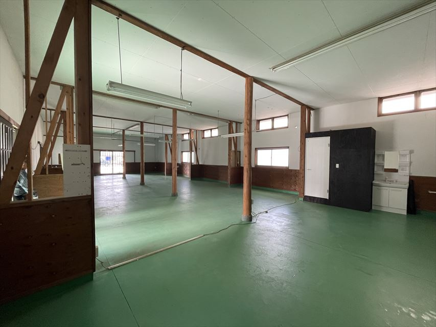 下野田貸店舗の内装