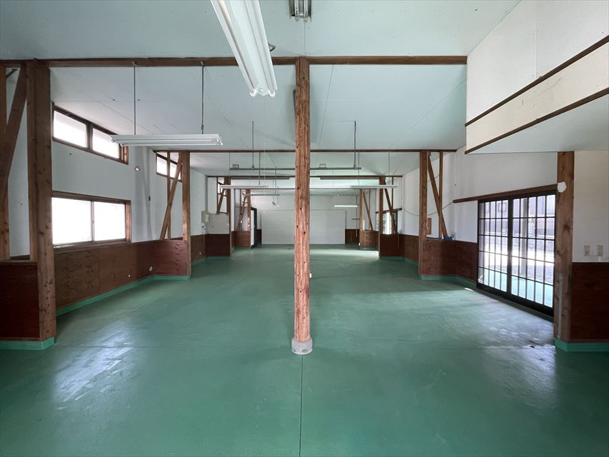 下野田貸店舗の内装