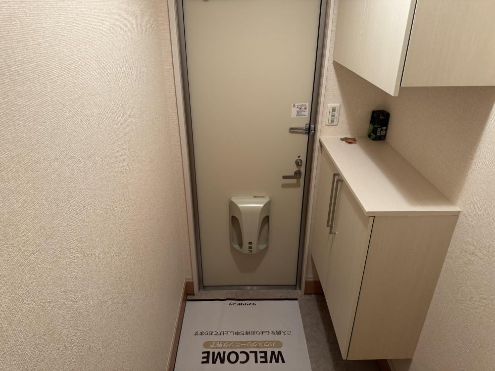 プレジオの玄関