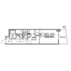 【間取り】 | グランシャリオ名駅南 | 間取りです。