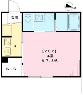 リズ高円寺の間取り