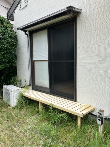 ウインドハウスの庭