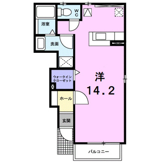 【間取り】 | サン　リット　Ａ
