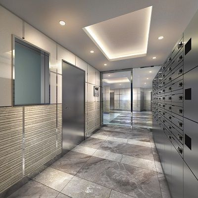 ハーモニーレジデンス東京八広ザ・スプレッドのロビー