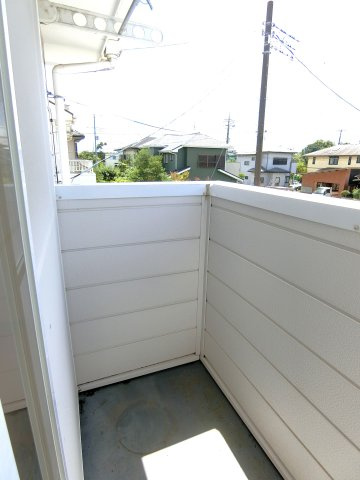 中村テラスハウスのバルコニー