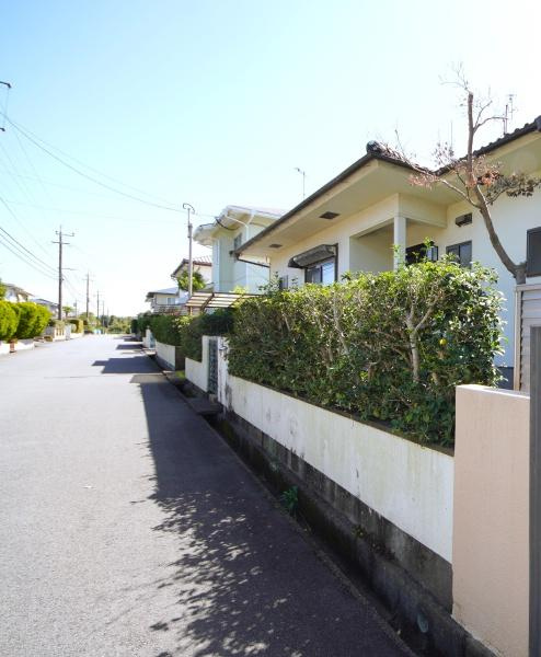 緑が丘3丁目　土地の前面道路含む現地写真