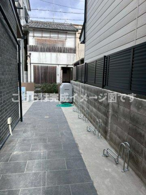 【エントランス】 | フラッティ谷口園町