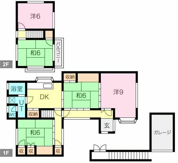 緑区大高町小坂のお家の間取り