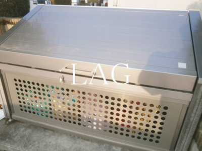 【その他共用部分】 | ドエル７９ | 敷地内ごみ置き場です。