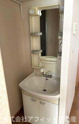 【洗面所】 | ウェルヴィラあけぼの | 洗髪洗面化粧台