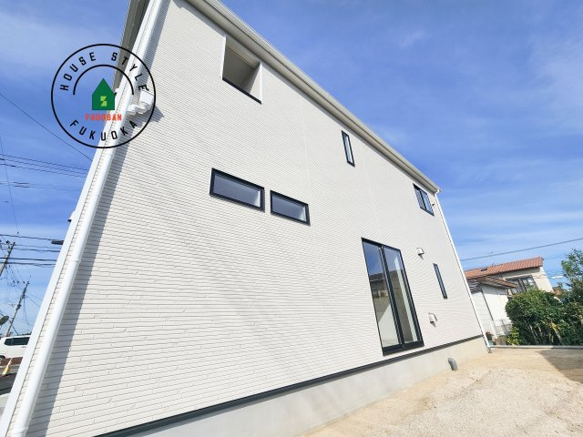 太宰府市高雄6丁目第3-2棟（1号棟）の外観|デザイン性のある外観です。