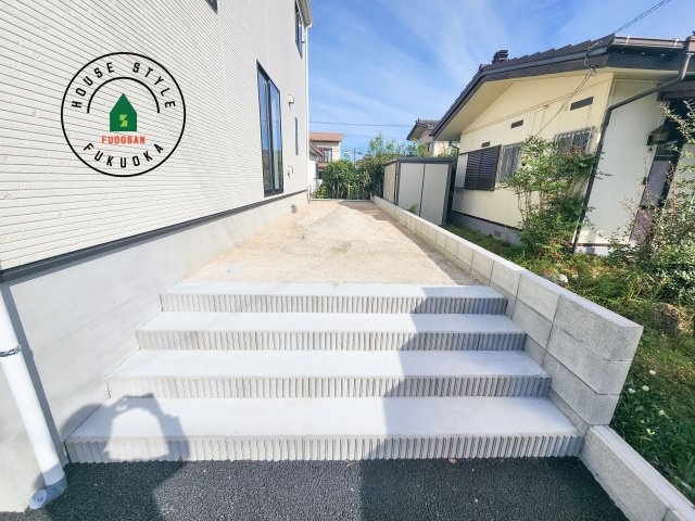 太宰府市高雄6丁目第3-2棟（1号棟）の庭|お庭で自由な時間を過ごせます。