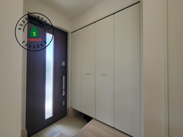 太宰府市高雄6丁目第3-2棟（1号棟）の防犯設備|二重ロックでしっかり防犯対策ができます。