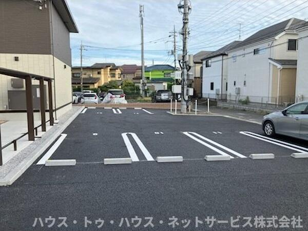 フローラの駐車場