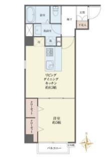 【間取り】 | ハイツ九段坂