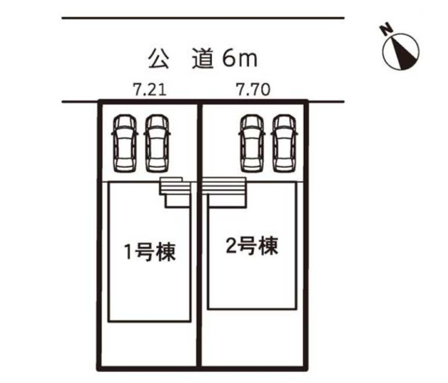 【区画図】 | 知多市つつじが丘3丁目　2号棟