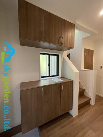 鎌倉市稲村ガ崎2丁目　中古戸建の収納|シューズボックス