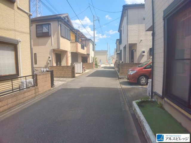 新築／志木市下宗岡3丁目第34　全2棟の前面道路含む現地写真