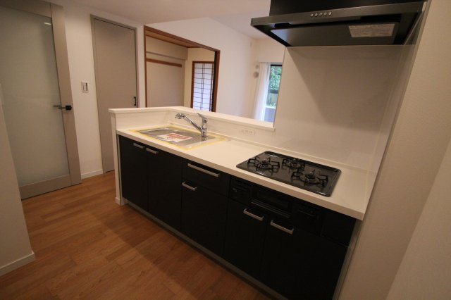 二子多摩川パークホームズのキッチン