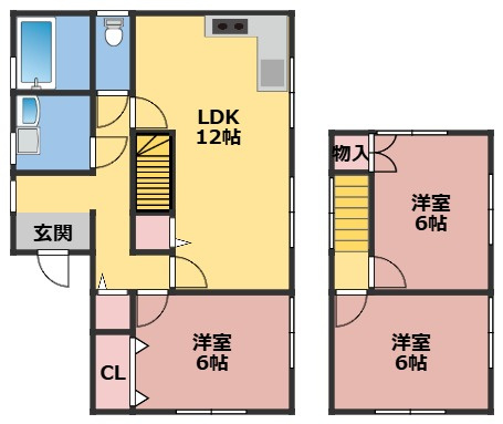 【間取り】 | どのご家庭にもおすすめの間取です。
