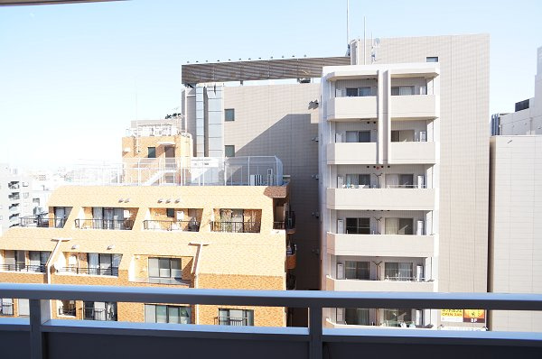 江戸川区船堀３丁目の賃貸マンションの外観パース|バルコニーより南東眺望