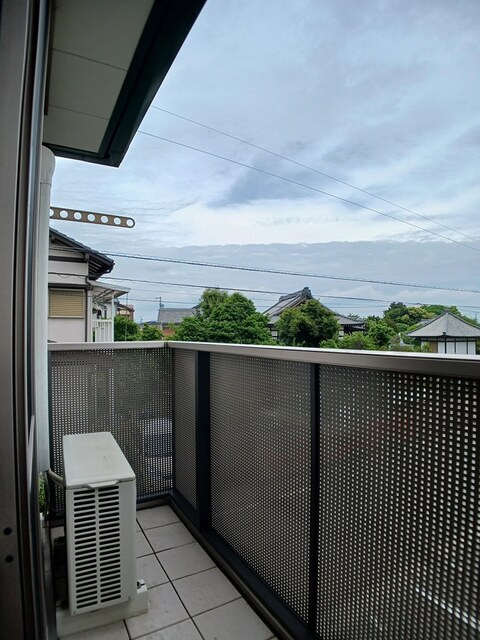 プランドール野中Ｂのバルコニー