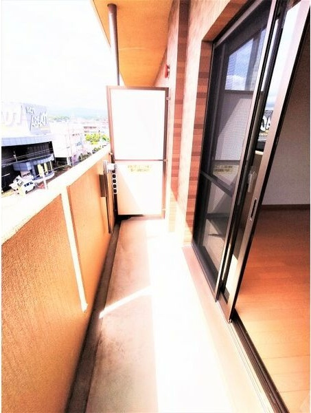 スターロード沼北のバルコニー