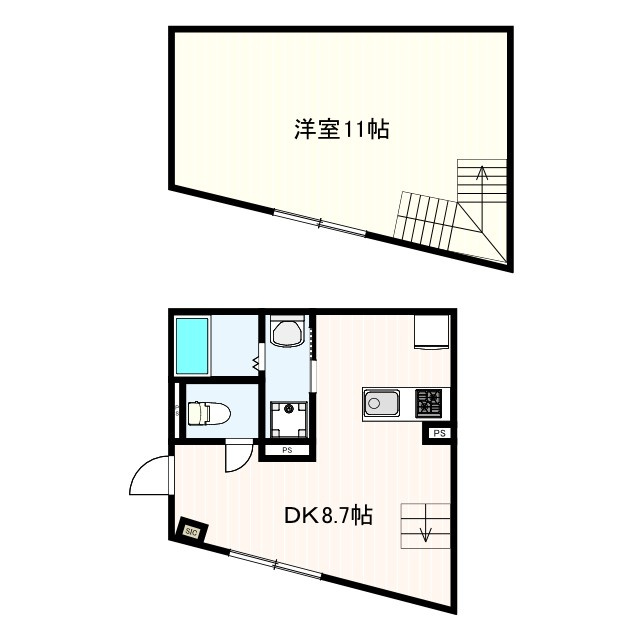 Solare Ⅱの間取り