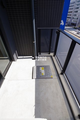 エルスタンザ大曽根のバルコニー