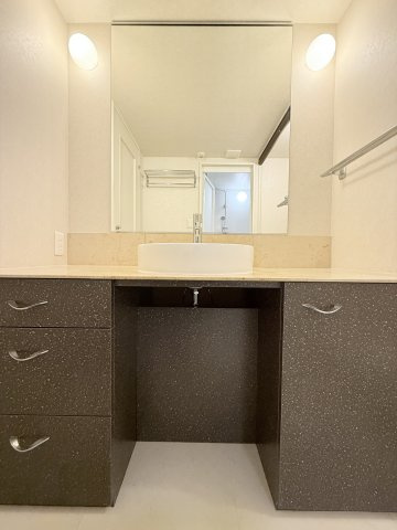 【洗面所】 | パークシティ新川崎西三番街D棟 | 洗面台です。