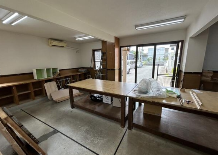 横浜市都筑区茅ケ崎東５丁目の倉庫の内装