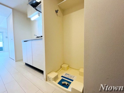 【設備】 | アドバンス名古屋モクシー | 洗濯機置き場です。