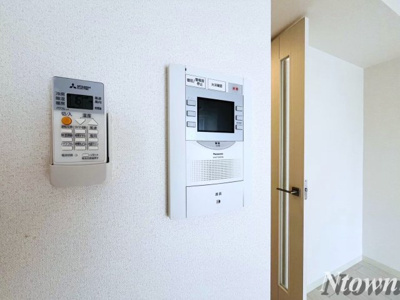【セキュリティ】 | アドバンス名古屋モクシー | モニター付きインターホンです。
