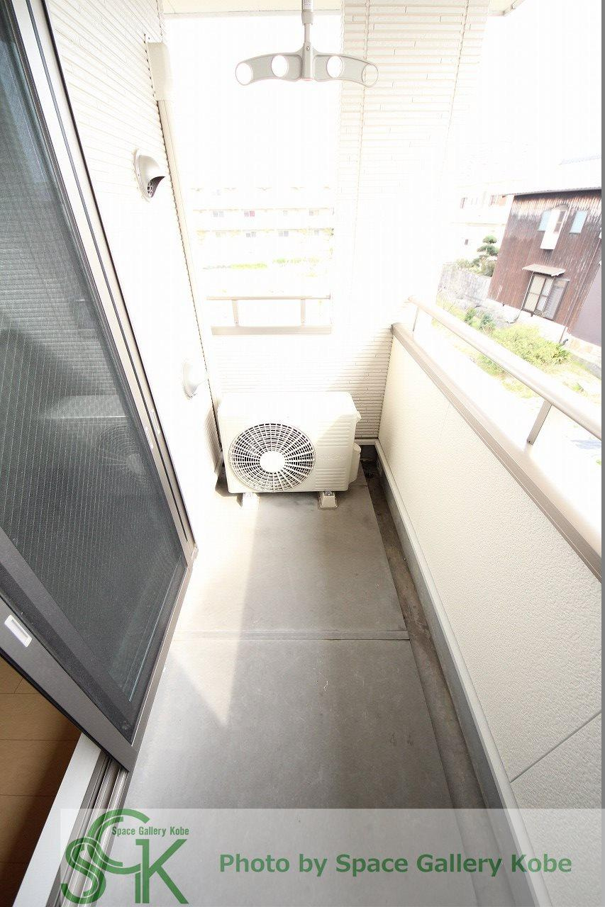 キートスⅡのバルコニー|※お部屋により仕様が異なる場合があります。