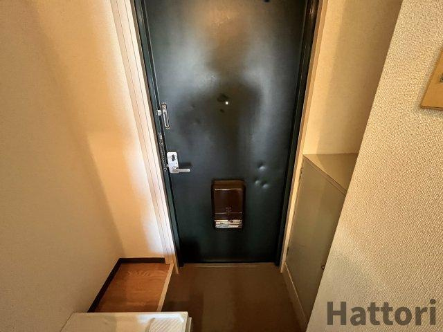 グリーンハウス緑地の玄関