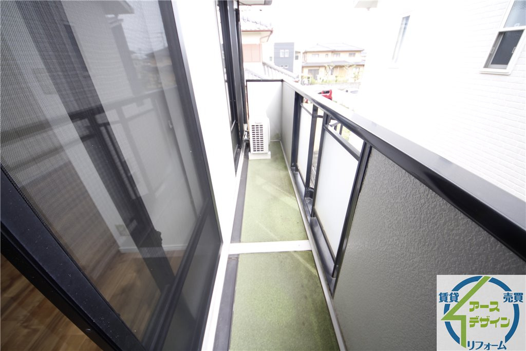 JAサンビレッジ末広のバルコニー