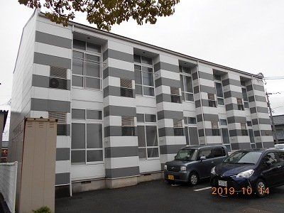 レオパレスＦａｒｅの外観|外観は落ち着いています