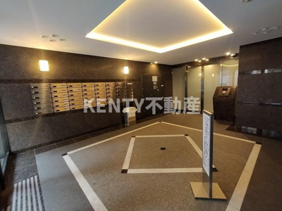 【ロビー】 | ルーブル下丸子伍番館 | 落ち着いたロビーです