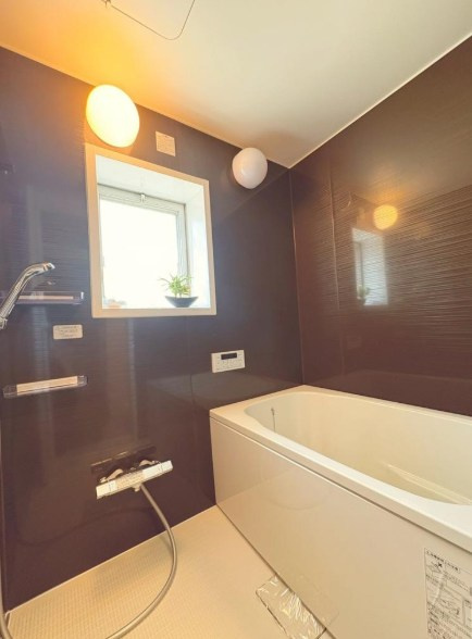 ハイム長岡A棟の浴室