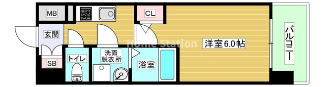 【間取り】 | エスリードレジデンス大阪福島シティスクエア