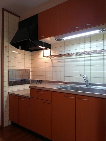 グリーン．アヴェニューのキッチン